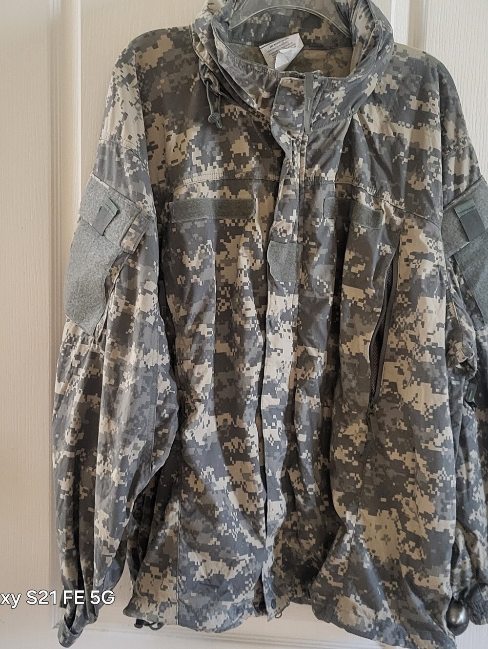 Digital Camo Field Jacket - Green/Gray